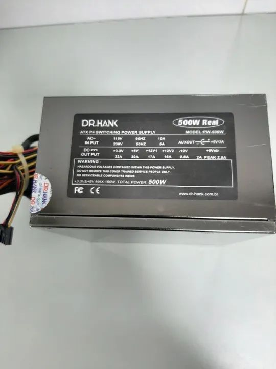 Kit com seis (06) fontes ATX!!! - Foto 3