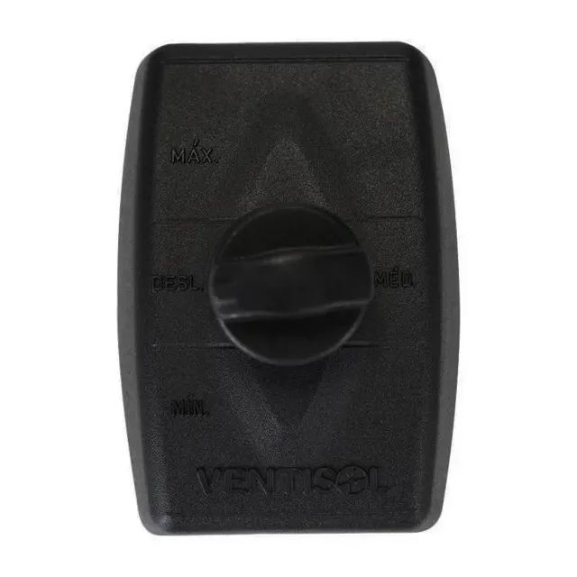 Ventilador de Parede 60Cm 3 Pás Preto Ventisol - Foto 4
