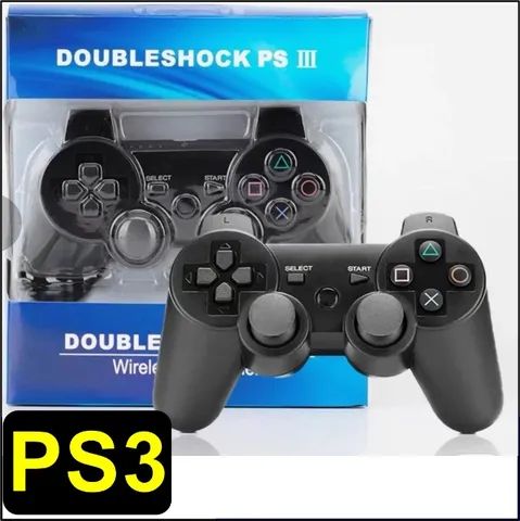 Controle Wireless Dual Shock Sem Fio Compativel Para Ps3