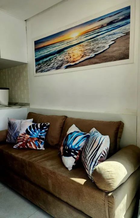 Flat em Porto de Galinhas Novo Mobiliado com Piscina Privativa. - Foto 8