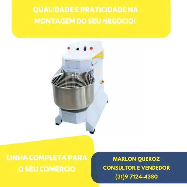 Amassadeira Espiral 25 KG Venâncio Nova