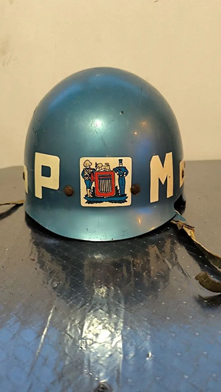 Capacete polícia militar 