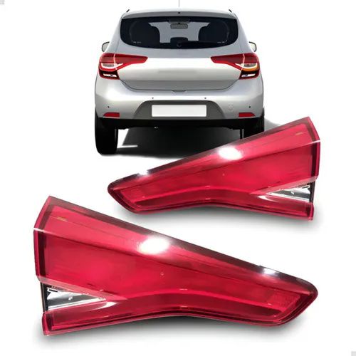 Par Lanterna Traseira Sandero 2020 2021 22 23 24 Mala C/ Led