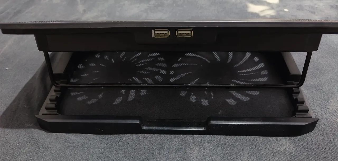 Base Refrigerada para Notebook C3Tech NBC-50BK 15,6" Refrigerada com 2 Coolers - Foto 3