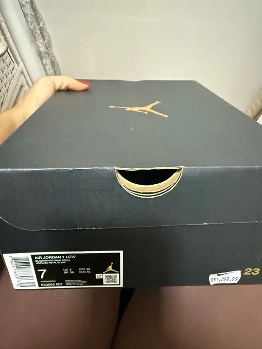 Nike Jordan novo número 38