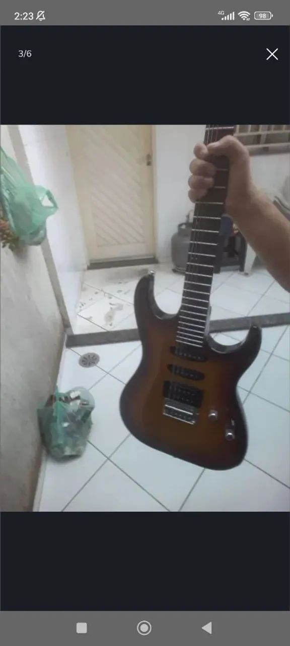 Guitarra whashburn trocas - Foto 2