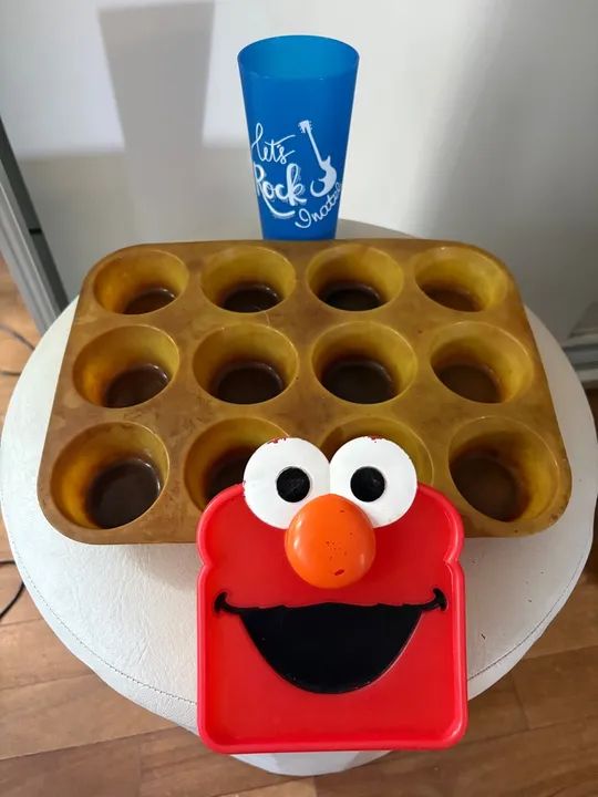 Forma para Cupcake 12 Cavidades + Copo + Porta Sanduíche 
