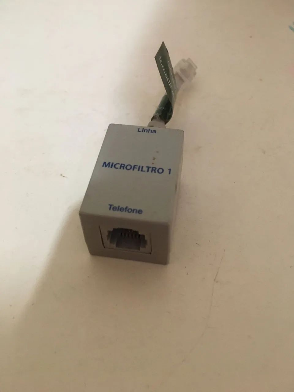 Filtro de linha para telefone fixo