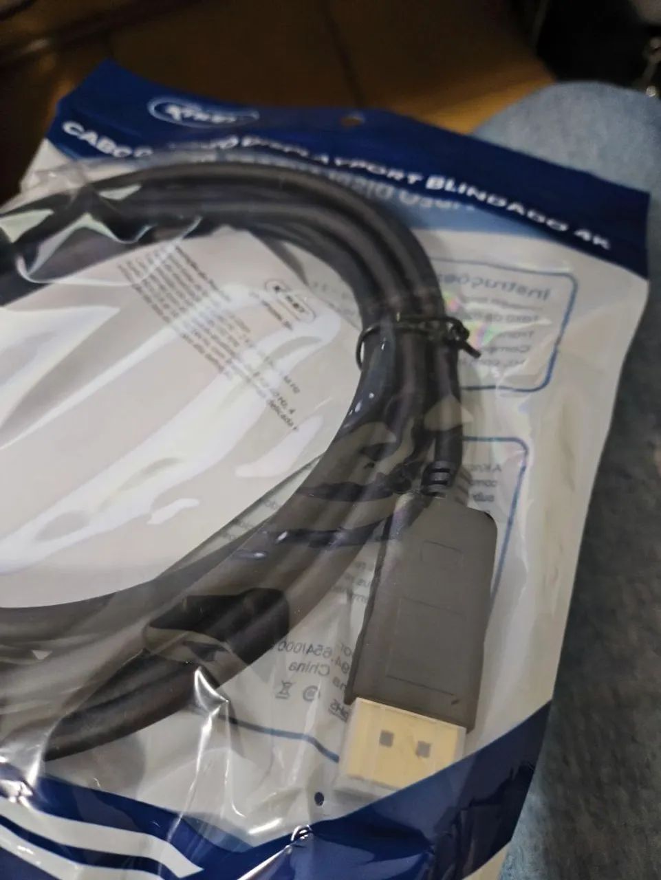 Cabo de vídeo displayport 3 metros - Anápolis  - Foto 6