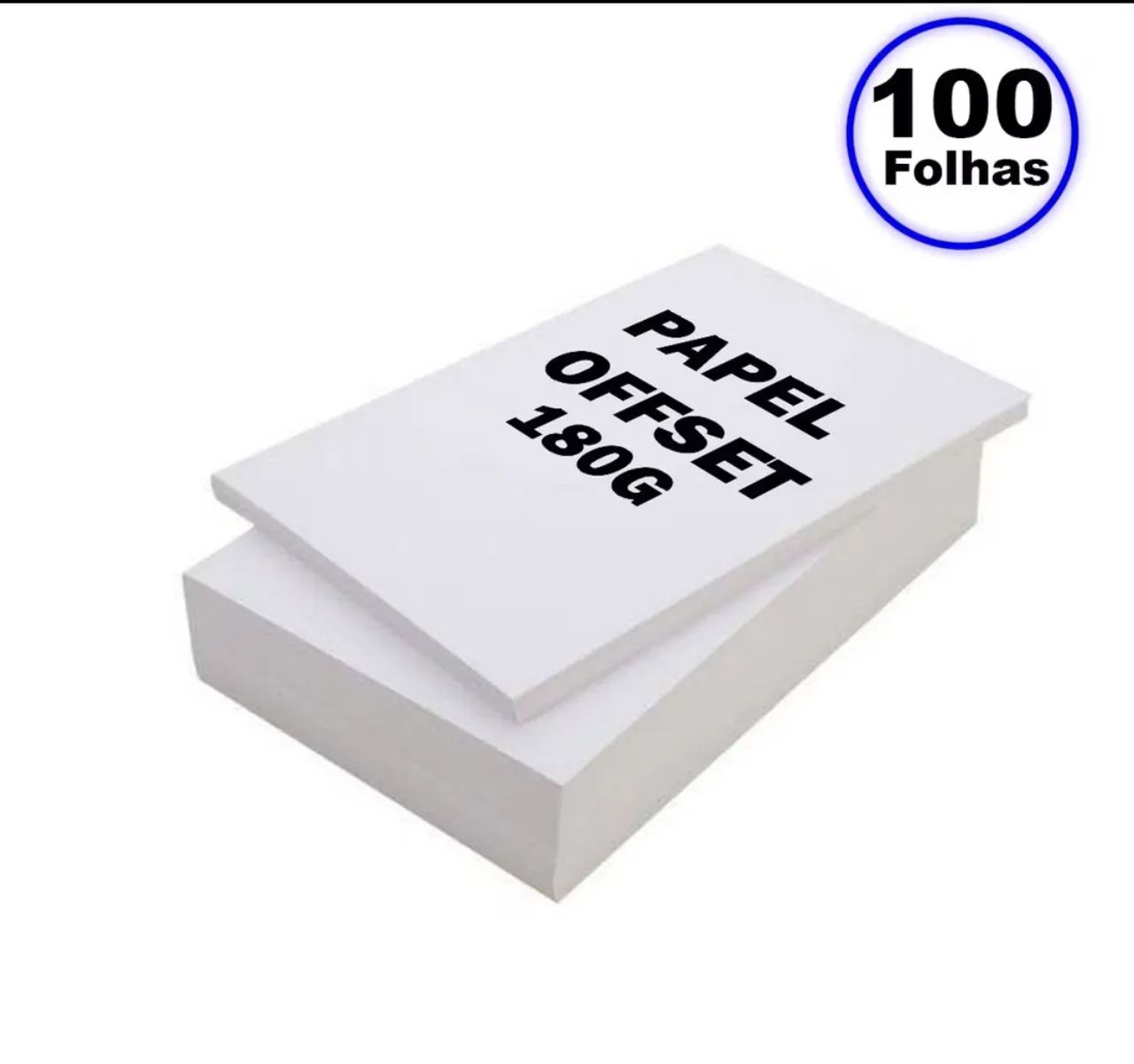 4.100 folhas Papéis para papelaria 