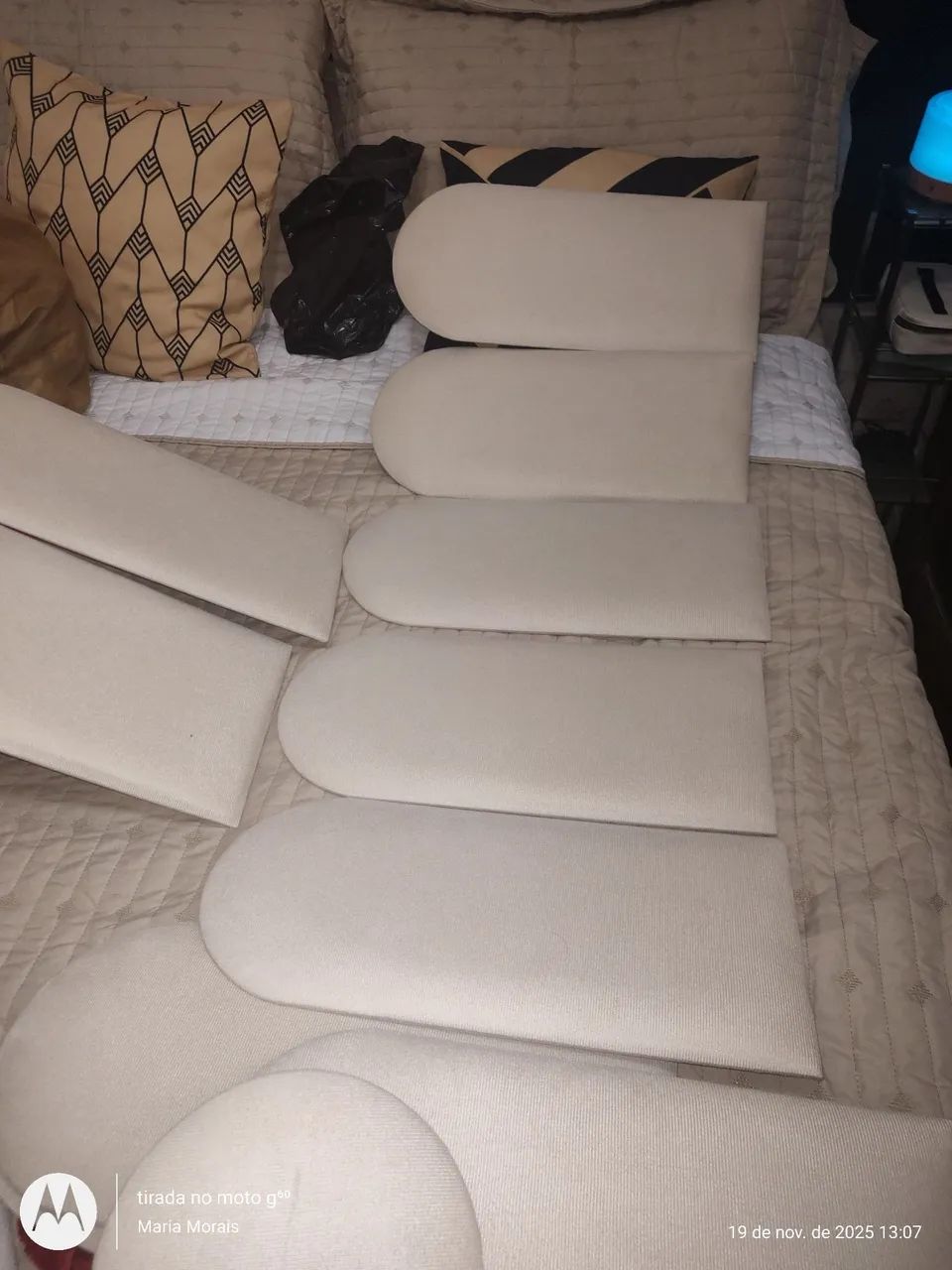 Cabeceira cama quen