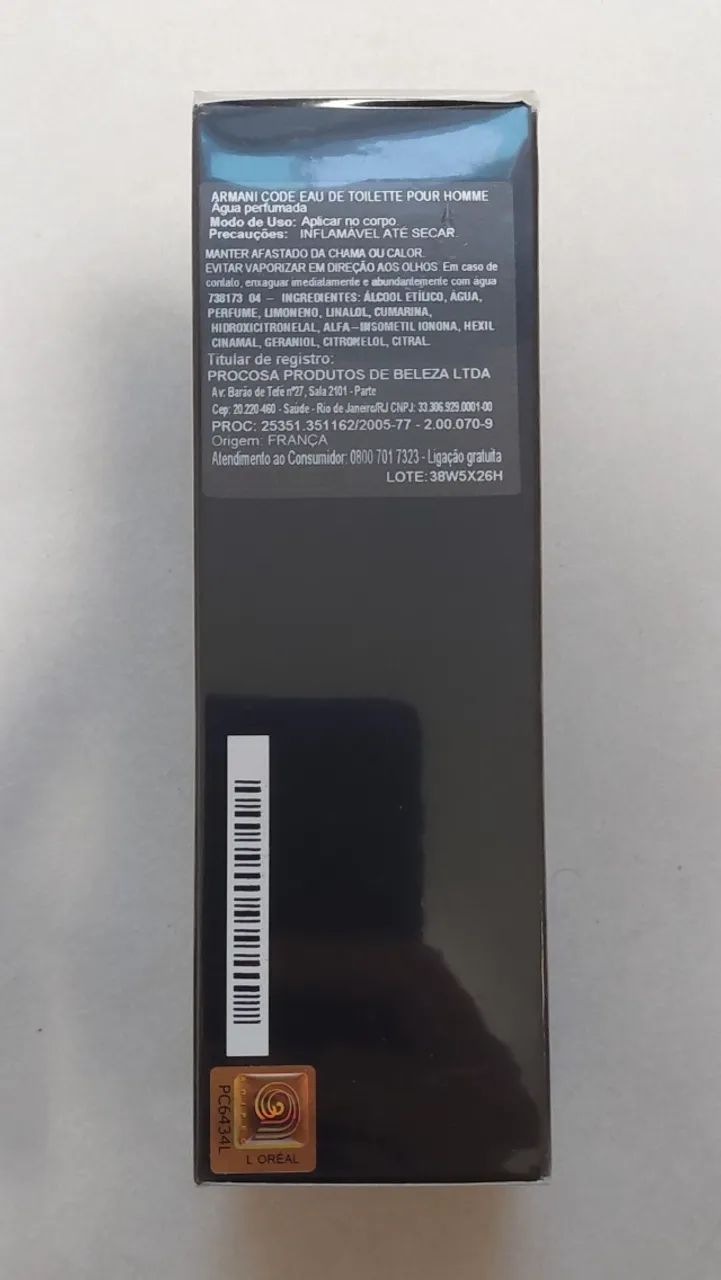 Perfume Armani Code EDT de 75ml versão VINTAGE - Foto 2