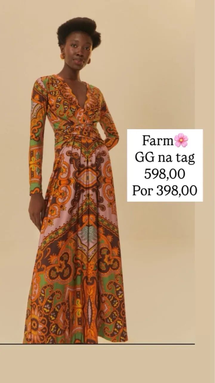 Roupas farm novas