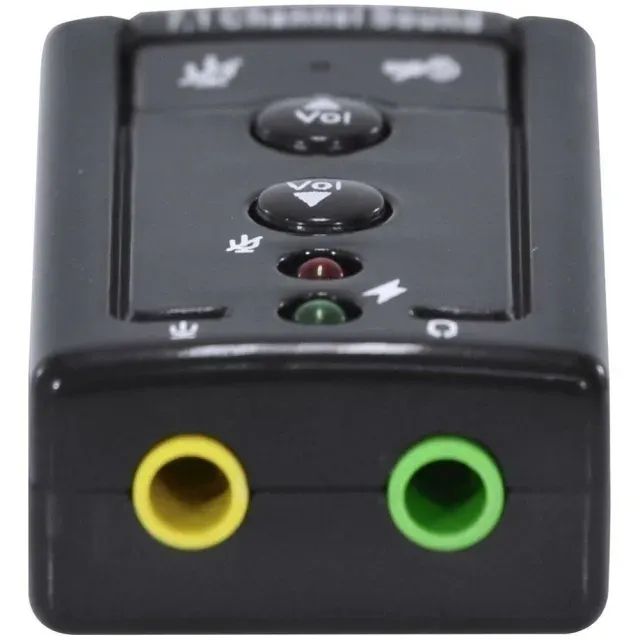 Adaptador de Áudio USB 7.1 Placa de Som Vinik AUSB71 - WZetta - Foto 4