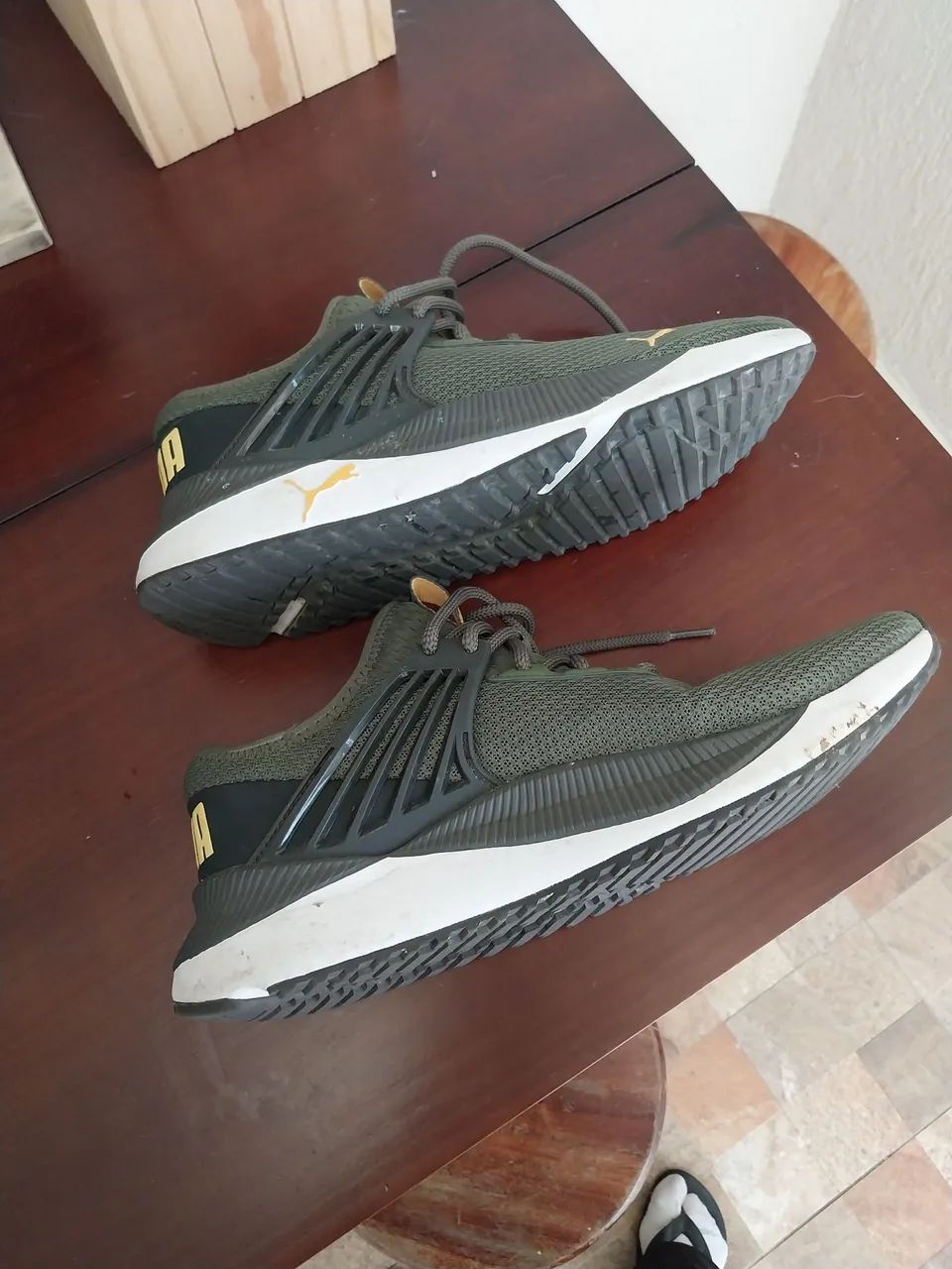 Tênis Puma Verde - Foto 4