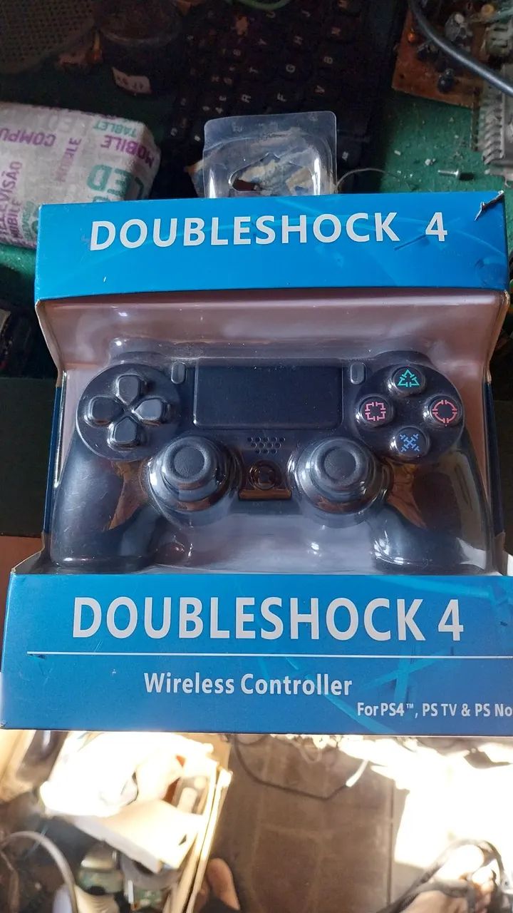 Controle Wireless Doubleshock 4 - Compatível com PS4, PS TV e PS Now