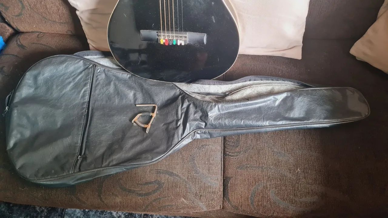 Violão Memphis AC 39, cordas de aço - Foto 5