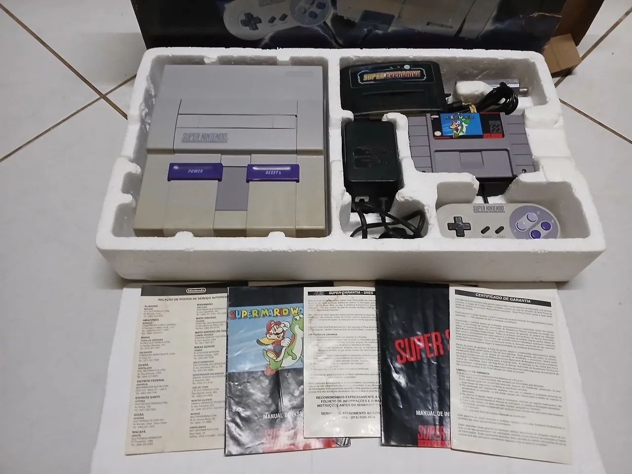 Super Nintendo Gradiente in box CIB with Everdrive64308813273858120
