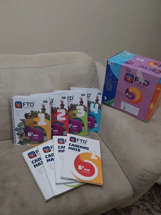 Coleção trilhas FTD 6º Ano - Completo!