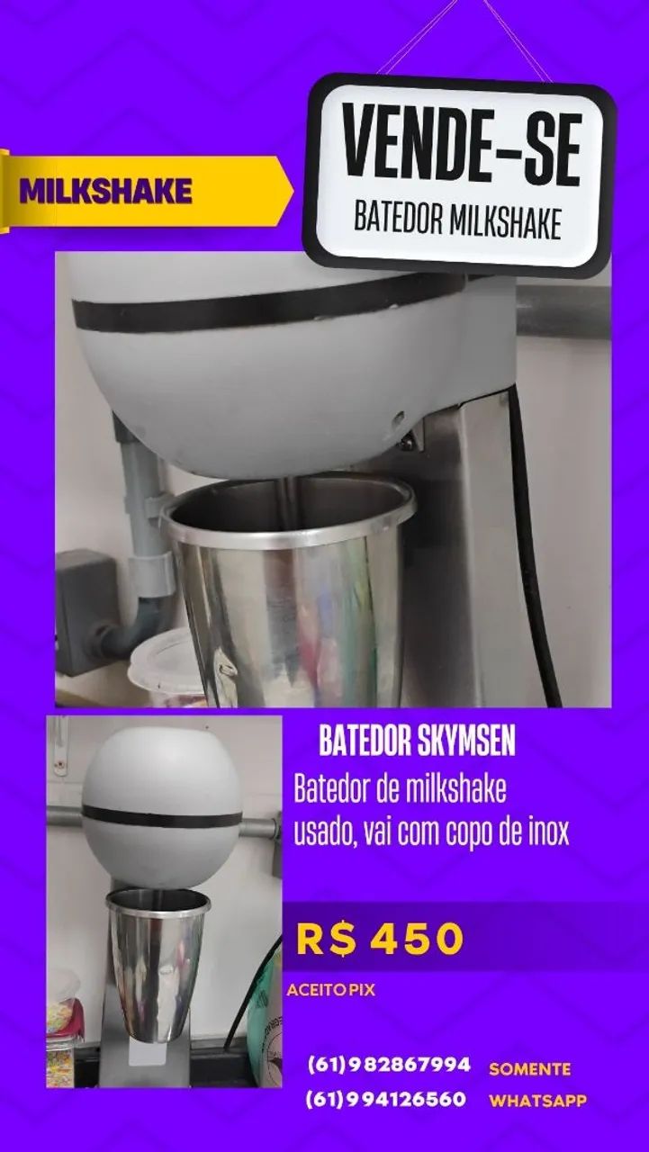 Batedor de milkshake 