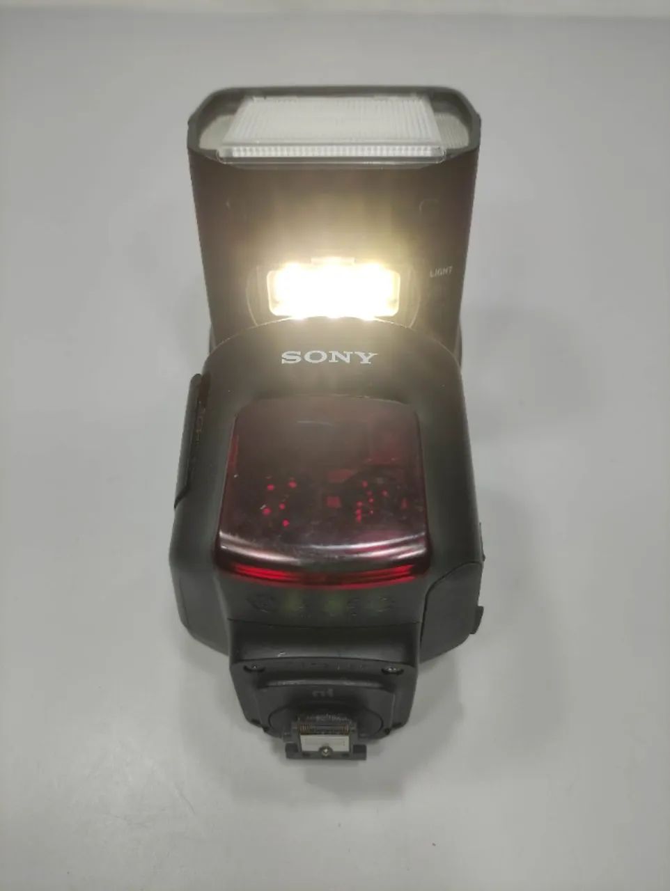 Detalhe - Flash Sony Hvl-f60m Sony Alpha A7s A6400 6500 6600 Preto (Usado) - Foto 5