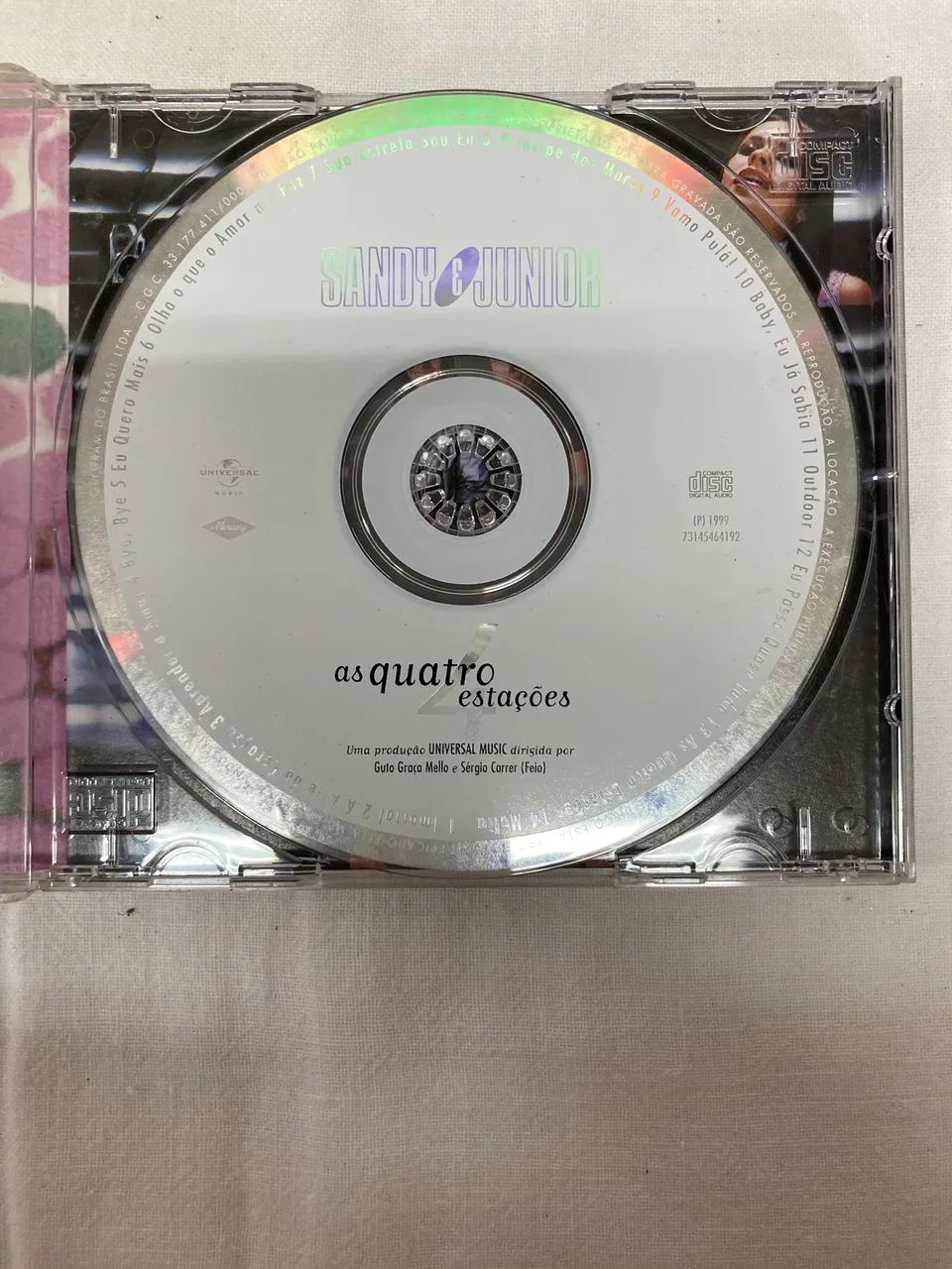 CD Original Sandy e Júnior As quatro estações  - Foto 4