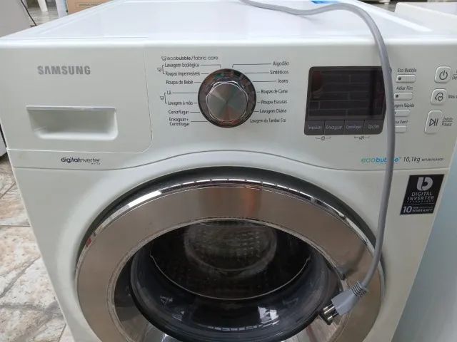 Lavadora frontal Samsung 10kg - c/ garantia e *entrega - Foto 2