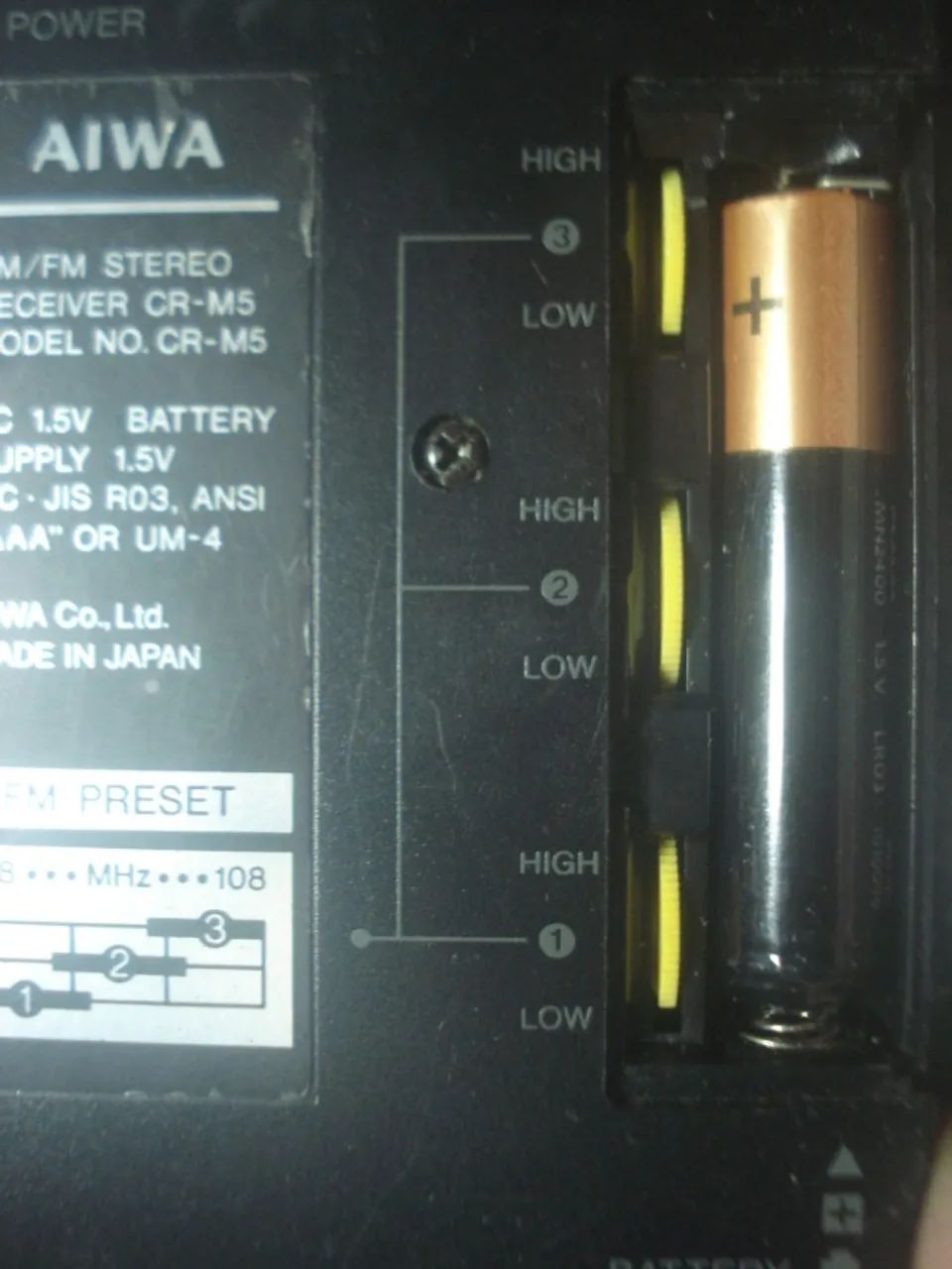 aiwa am fm vintage  - Foto 4