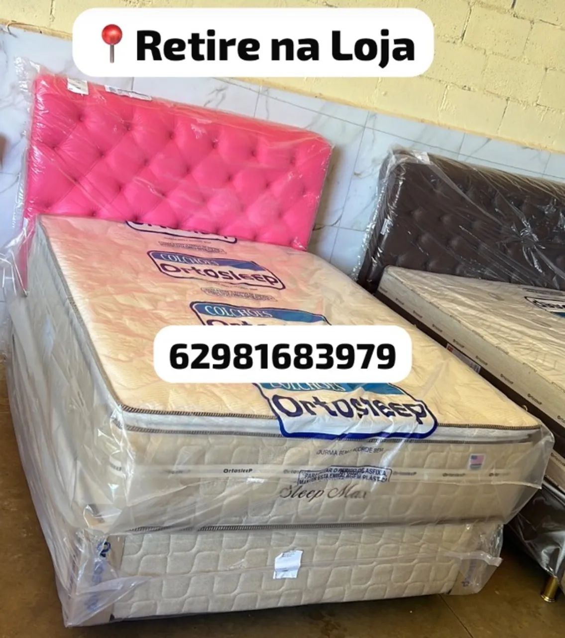 Cama box colchão e base NovA 
