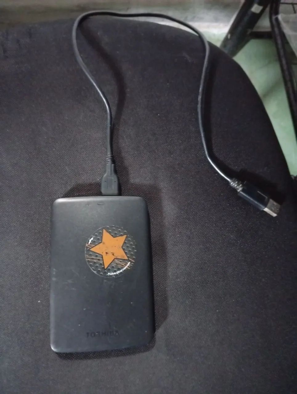 HD externo Toshiba semi novo 