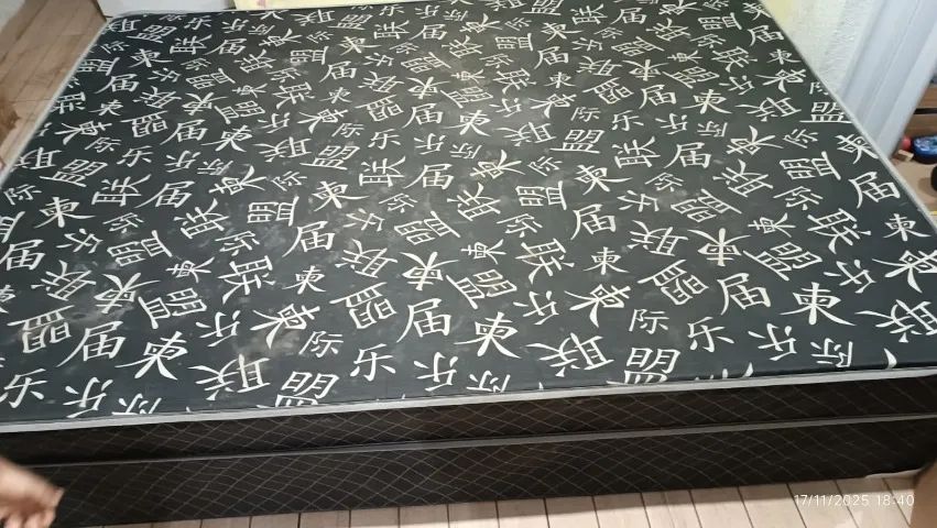 Cama box casal colchão conjugado  - Foto 2