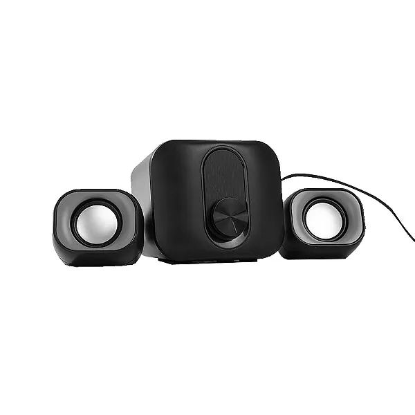 Mini Caixa de Som para PC/Notebook 11W, P2 + USB 2.1 - HP em São Luís ma - Foto 3