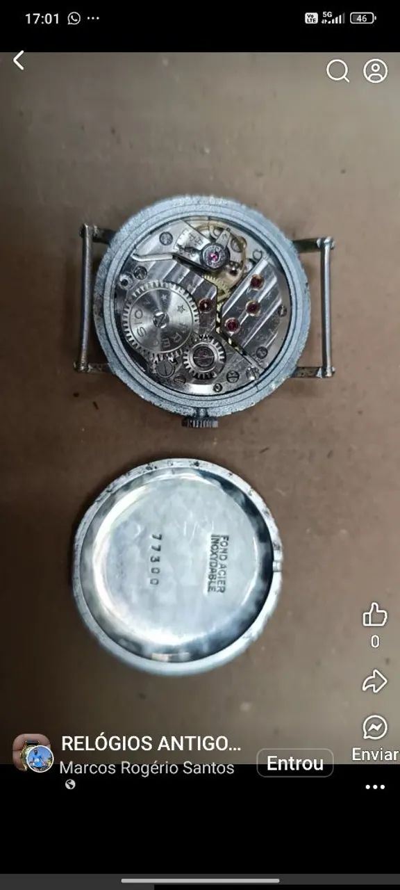 Antigo relógio Argus - Foto 4