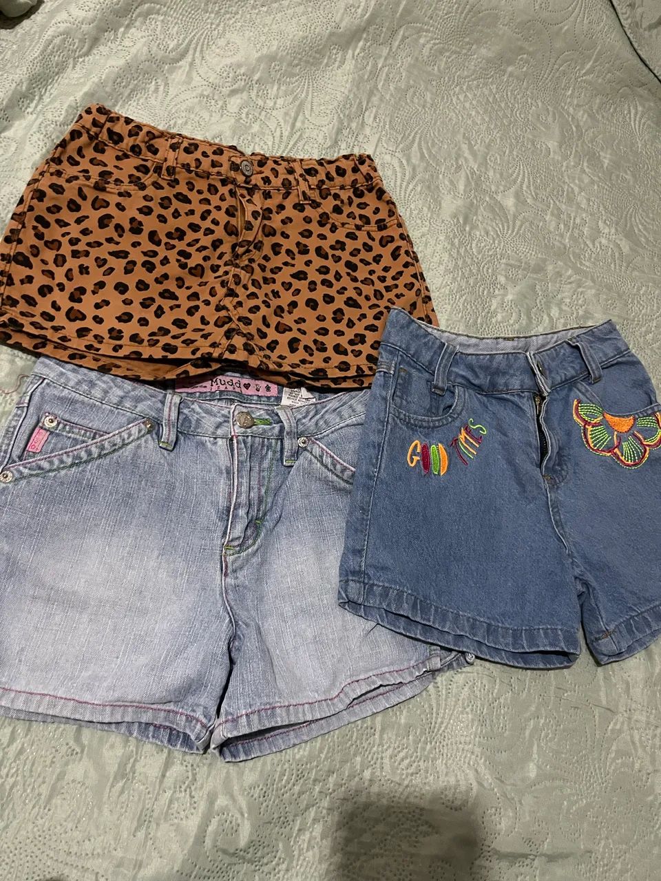 Lote de 3 Shorts Jeans