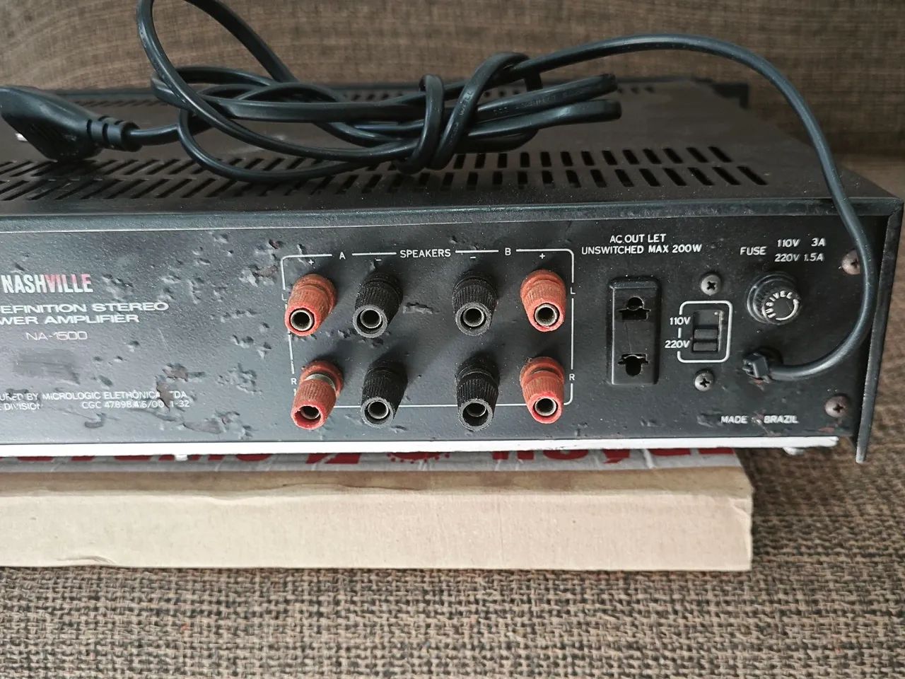 Amplificador Nashville Na 1500 - Foto 5