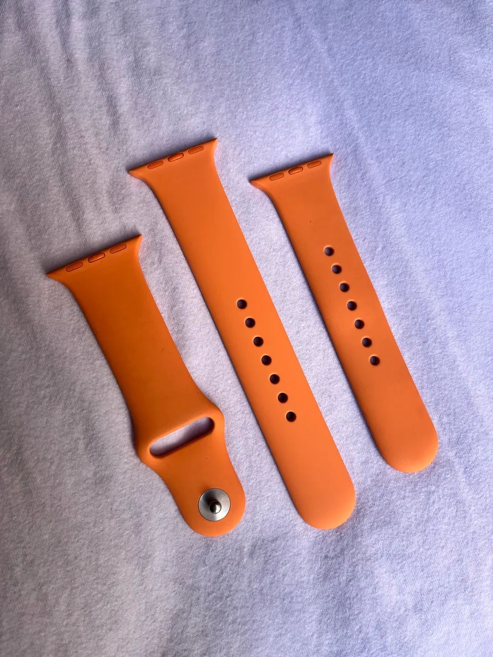 Pulseira Apple Watch original laranja  - Foto 2