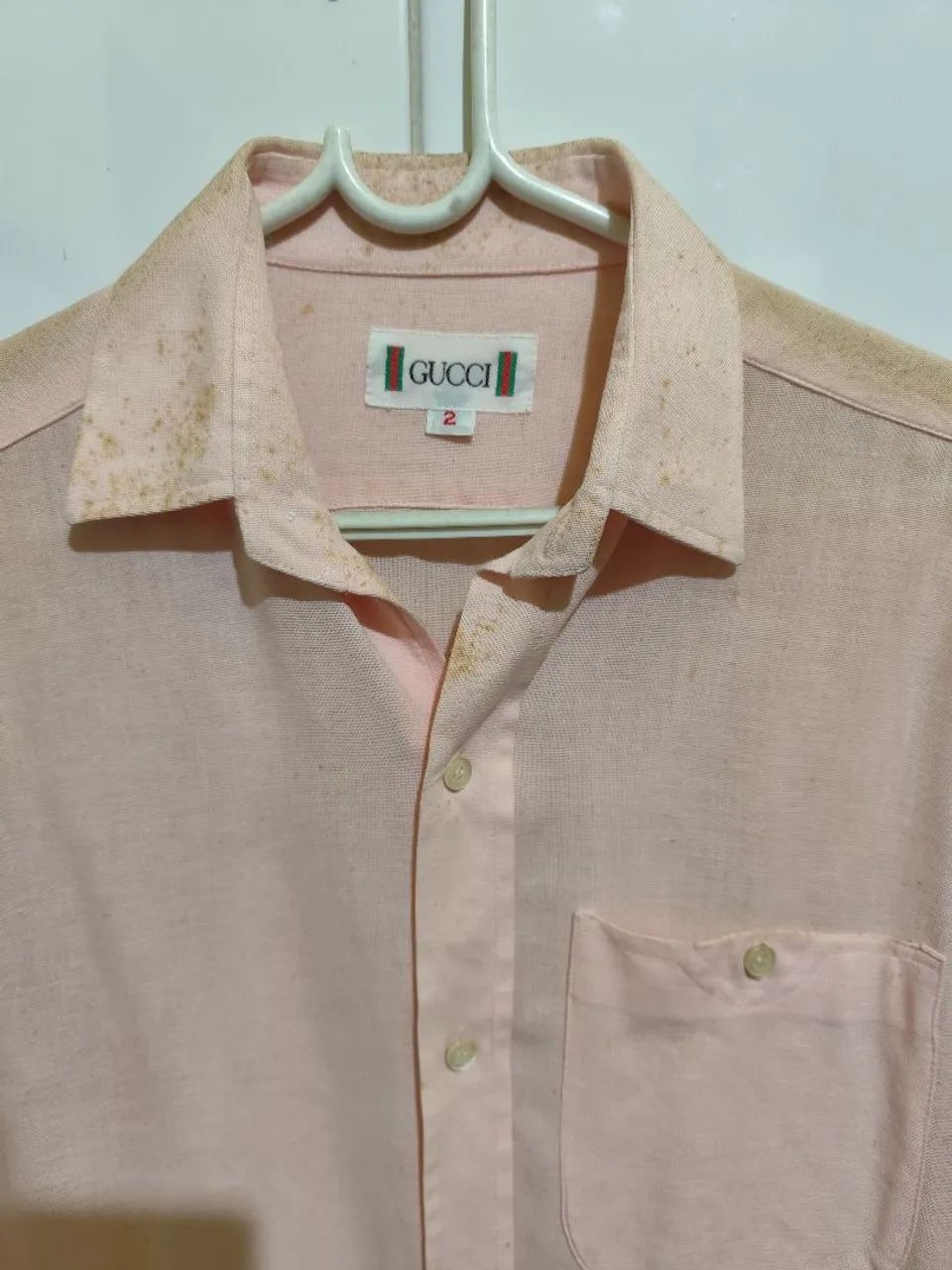 Camisa Gucci linho - Tamanho M - Foto 2