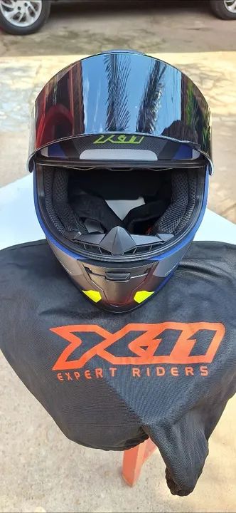 Capacete esportivo X11 - Foto 7