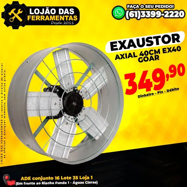 Exaustor Axial 40cm EX40 Goar