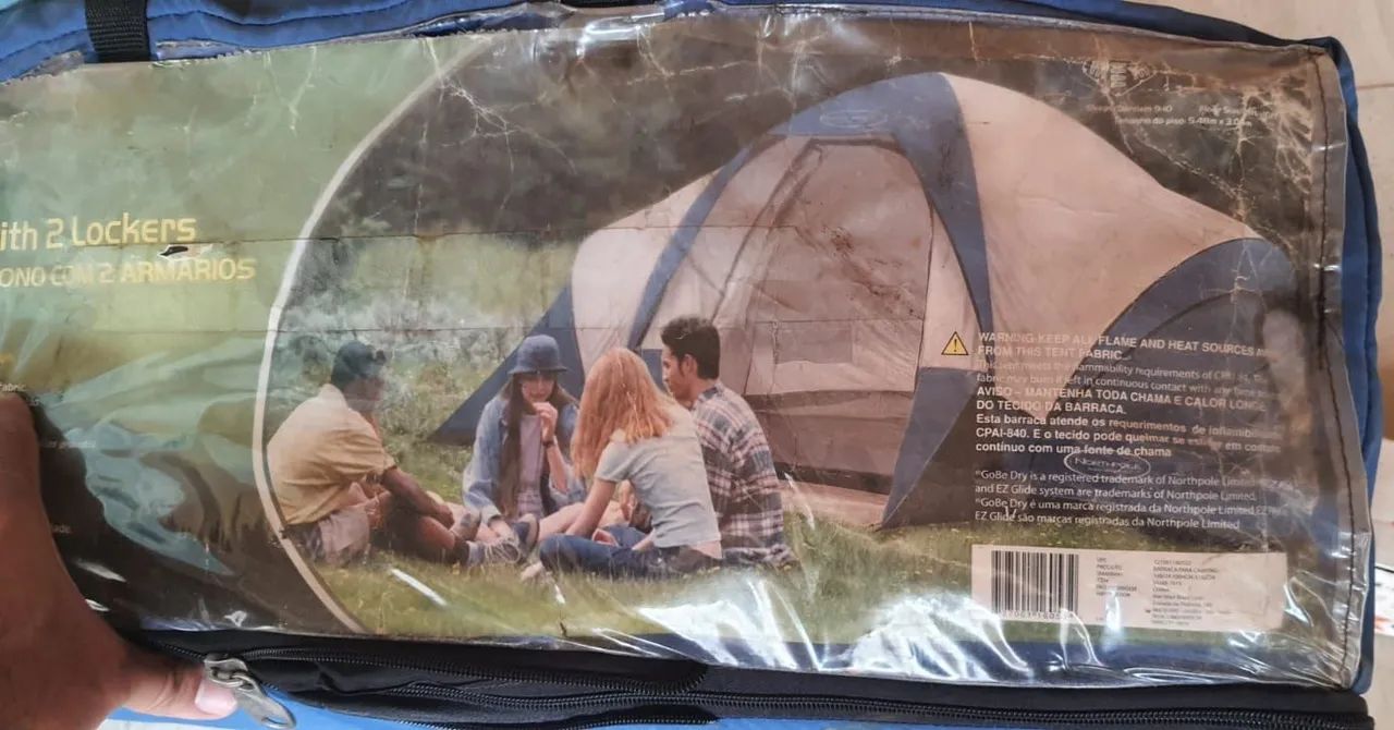 Barracas para camping - 2 compartimentos