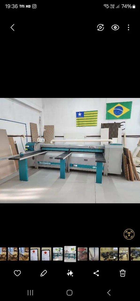 Seccionadora baldan sh2945 