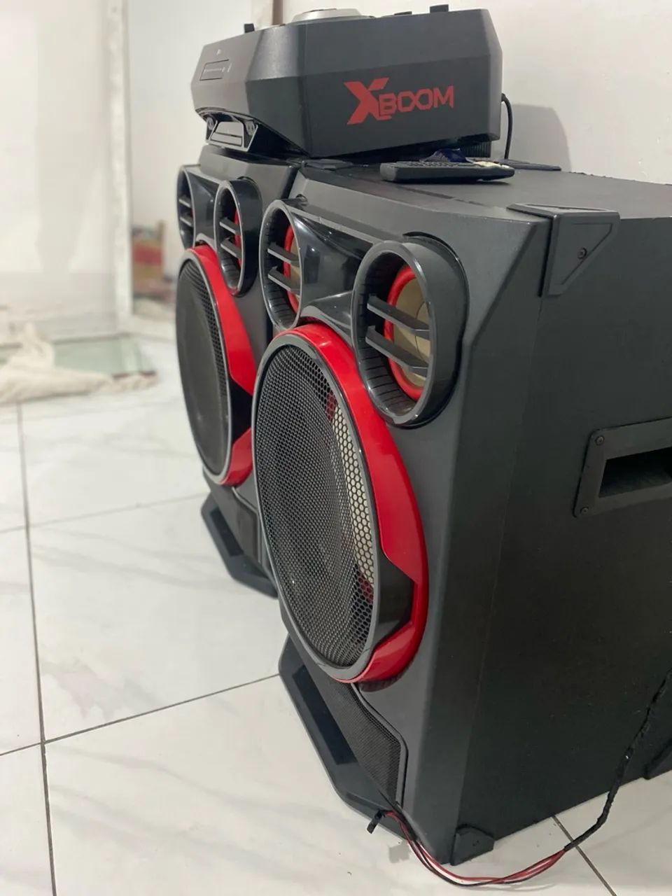 Som LG XBOOM com 2 caixas de som - Foto 4
