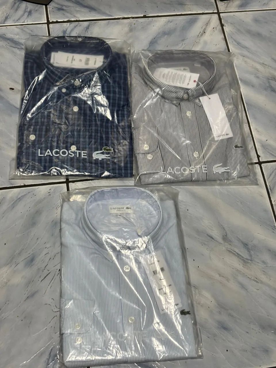 Camisas sociais Lacoste Original - Foto 4