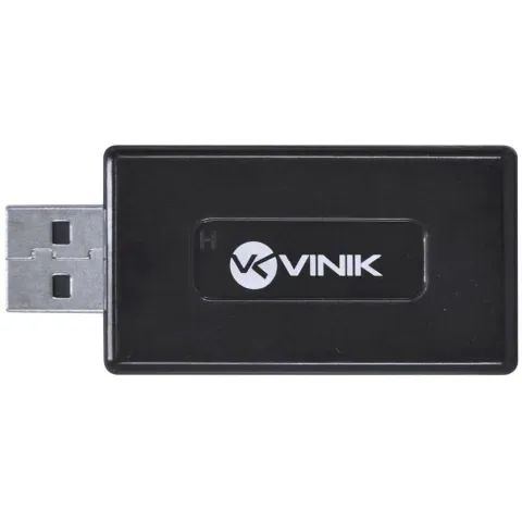 Adaptador de Áudio USB 7.1 Placa de Som Vinik AUSB71 - WZetta - Foto 3