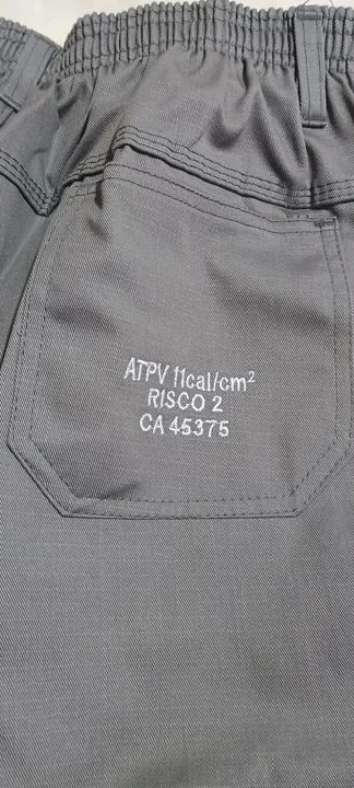 Conjunto Calça e Camisa para Eletricista, Risco 2, CA45376 NOVO - Foto 5
