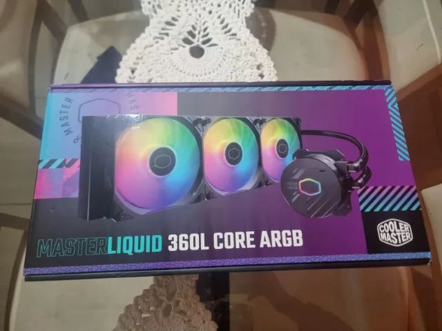 Water Cooler Cooler Master MasterLiquid 360L Core, ARGB, 360mm