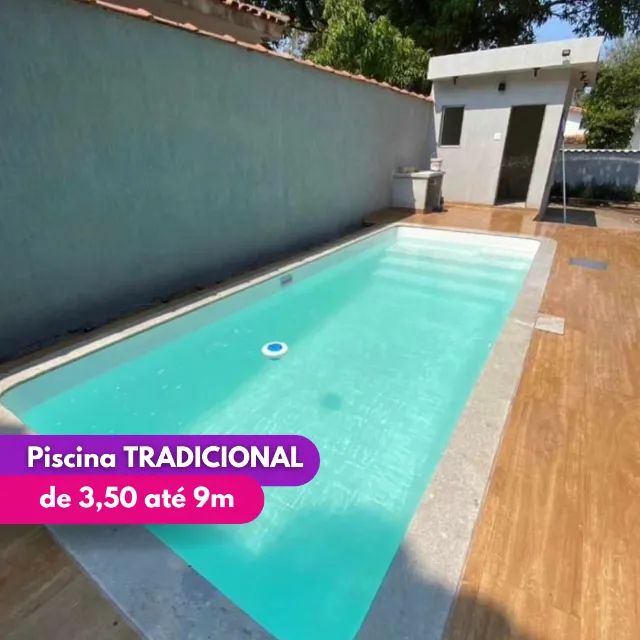 Piscina medida 9,0 x 4,0 x 1,40m - Instalada - Leia a descrição - Foto 4