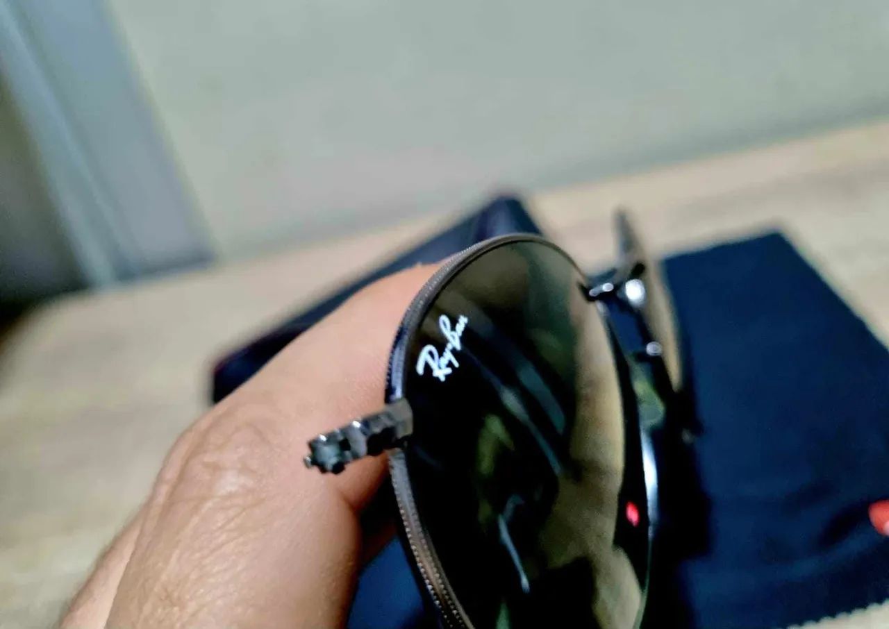 Óculos Rayban Round Metal - Foto 4