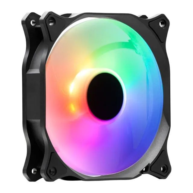 Kit 3 Fans/ Coolers TGT Mirage, 120 mm, Led RGB, Controle e Controladora, Novo, Na Caixa - Foto 2