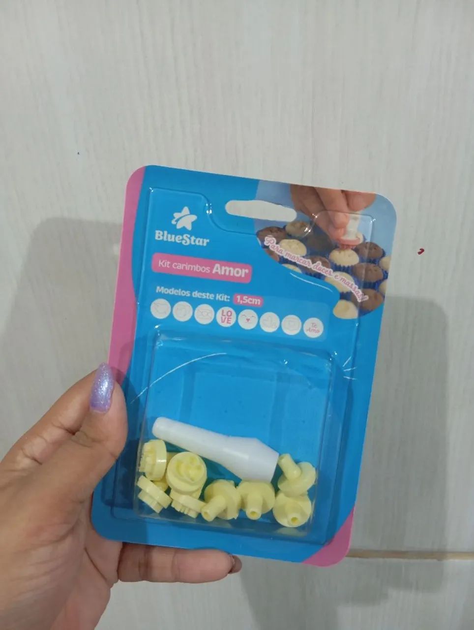 Kit Carimbos Amor para Doces e Massa - Foto 3